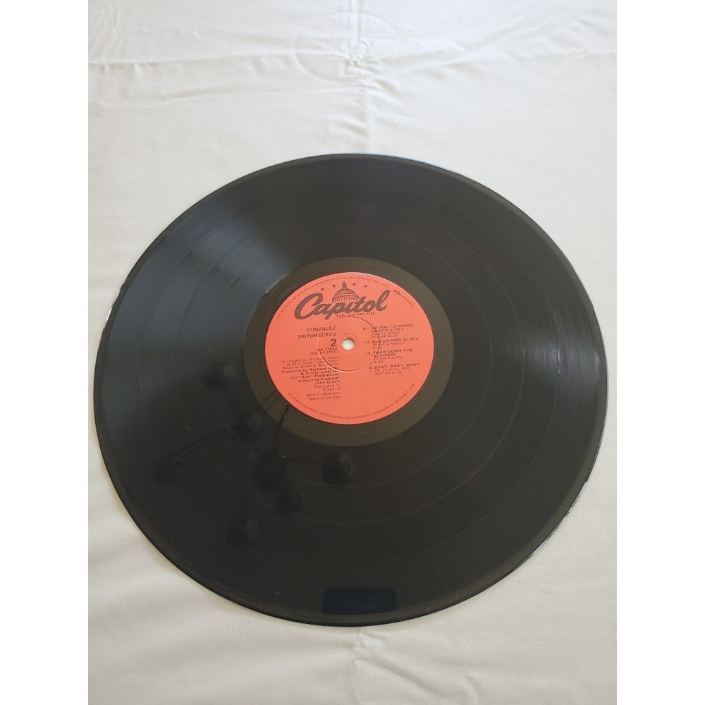 Gonzalez – Shipwrecked Album LP VG+ Tested - Picture 9 of 10